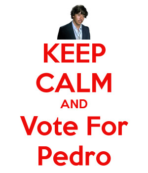 Vote For Pedro Flyer