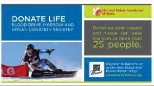 Donate Life Blood Drive, Marrow and Organ Donation Registry
