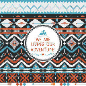 ... geometric elements and quotes typographic text - Stock Illustration