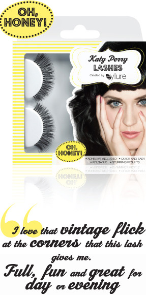 Katy Perry Lashes - Created by Eylure 'Oh, Honey!'