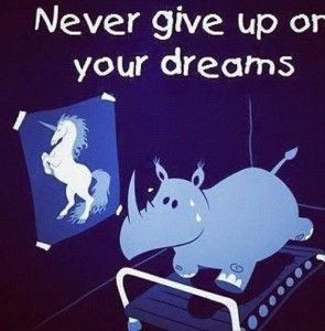 Funny fitness pictures- never give up. That's like me running on the ...