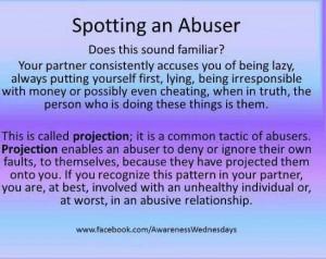Projection Narcissistic Abuse Recovery. I have seen women act like ...
