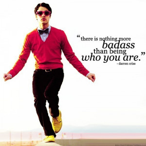 blaine anderson, darren criss, glee, quotes, typography