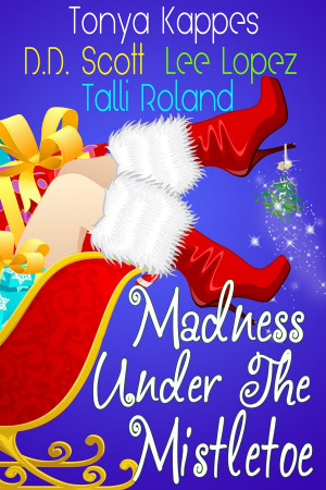 the launch of my christmas anthology madness under the mistletoe