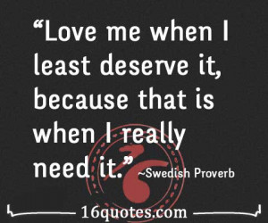 Love me quote
