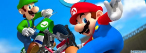 mario kart wii mario and luigi facebook covers for timeline