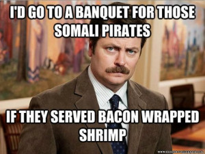 Ron Swanson: The Chuck Norris of Food