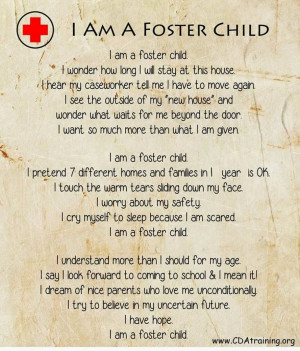 Am A Foster Child