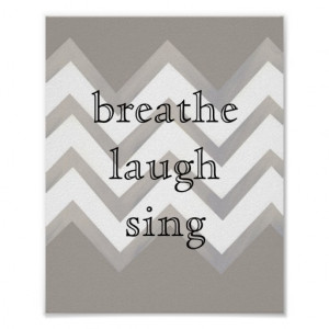 Custom Quote, Inspirational Poster, zigzag chevron