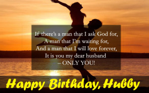 Happy Birthday To My Husband Quotes HD