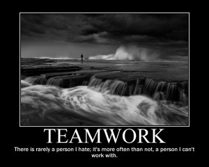 ... More Often Than Not, A Person I Can’t Work With - Teamwork Quote