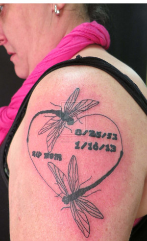 RIP Mom tattoo by jadedxink