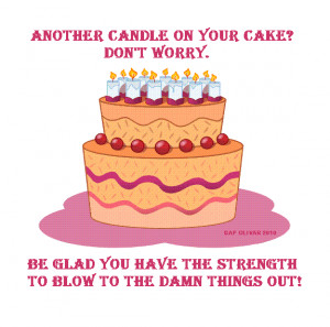 Birthday Quote – Another candle on your cake