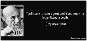 Odysseas Elytiss Quote 2