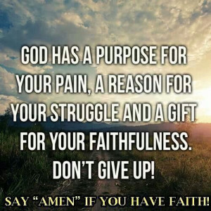 God's purpose