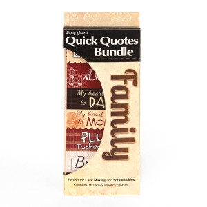 Quick Quotes - Bundle of Quotes and Phrases - Cardstock and Vellum ...