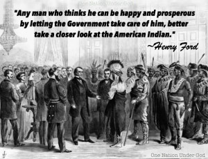 ... of him, better take a closer look at the American Indian.