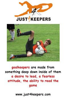 It's a #goalkeeper thing http://just4keepersnj.com