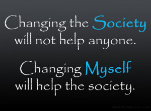 ... High Definition Changing The Society And Changing Myself Background