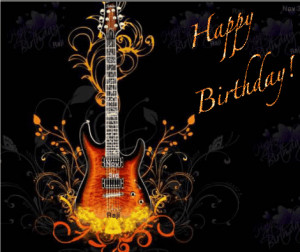 happy birthday wishes photo: Rockin Birthday Wish bithday-1.gif