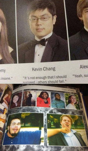 20 Funny and Weird Yearbook Moments, Quotes