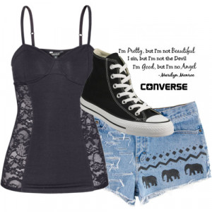 MArilyn Monroe Quote - Polyvore