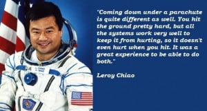 Leroy chiao quotes 2