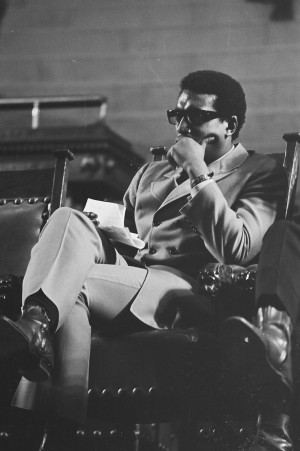 Kwame Ture (formerly known as Stokely Carmichael) reads.