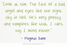 Magnus bane quotes
