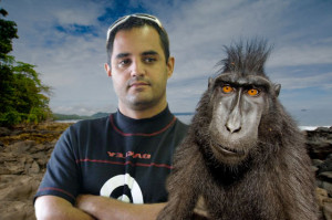 Old Man With Weird Tattoos Men Monkey