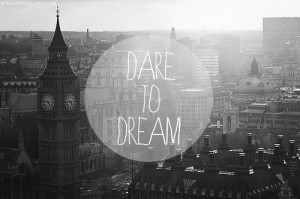 black and white, blackandwhite, dare to dream, dream, i will realize ...