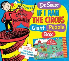 Dr. Seuss If I Ran the Circus Giant Puzzle Box $9.99