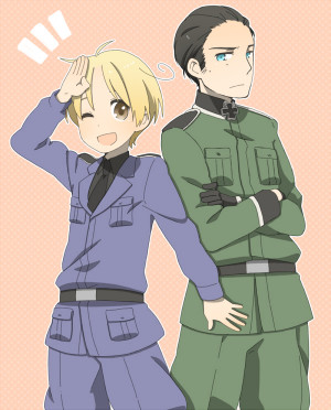 Of Tags Anime Fanart Axis Powers Hetalia Prussia North Italy Pictures
