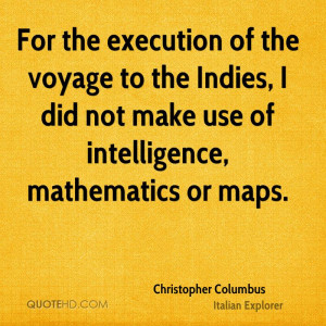 Christopher Columbus Quotes