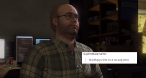 ... lamar davis franklin clinton trevor philips lester crest text post