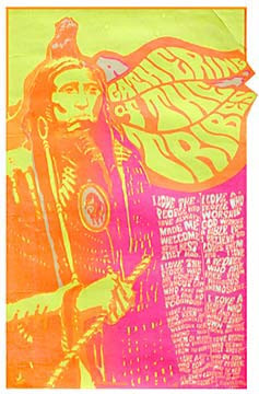 Psychedelic poster, circa 1967