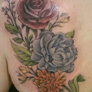 Metamorph Tattoo Studios - Chicago, IL, United States. Flowers by ...