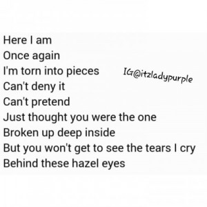 lyrics #musicquotes #kellyclarkson #hurt #alone #sad #alone #broken # ...