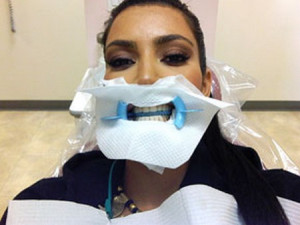 Wonder how Kim Kardashian gets her dazzling, camera-ready smile? Like ...