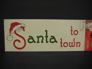 SANTA-CLAUS-IS-COMING-TO-TOWN-CHRISTMAS-WALL-ART-HOLIDAY-DECAL-QUICK ...