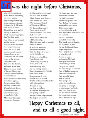 Twas The Night Before Christmas Poem Quotes Vqiurzva