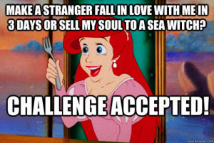 funny cartoon logic little mermaid