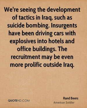 ... buildings. The recruitment may be even more prolific outside Iraq