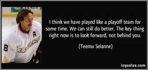 Think This Can Chandionship Team But Have Take