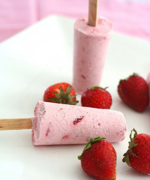 Low Carb Sugar-Free Strawberry Cheesecake Popsicles | All Day I Dream ...