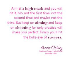 Annie Oakley | quotes & sayings | Pinterest