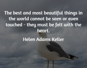 Inspirational Quotes - Helen Adams Keller