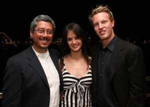 ... Devlin, Jennifer Decker and David Ellison at event of Flyboys (2006