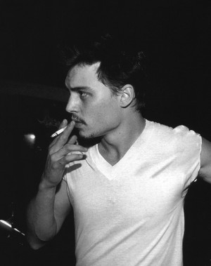 Johnny Depp Tumblr Cigarette