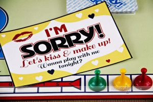 ... on a board game. Check out our Sorry Game On for the printable